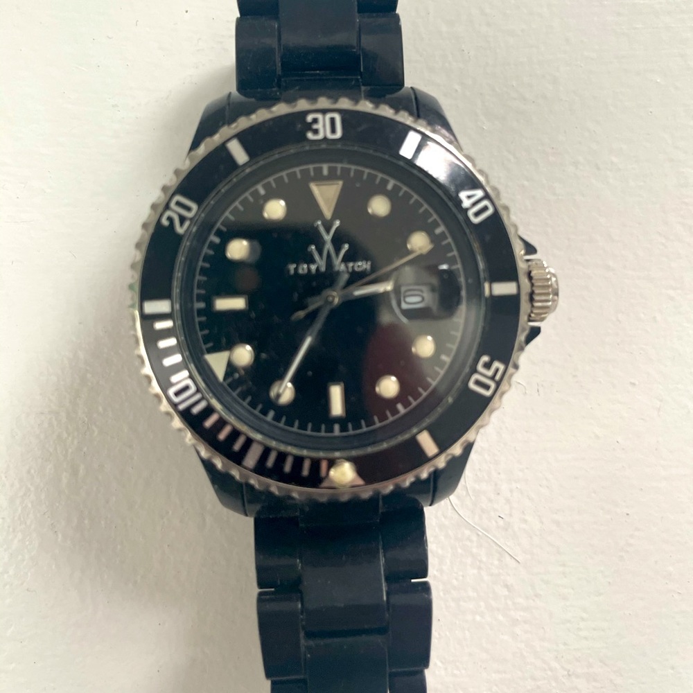 Toy watch plasteramic